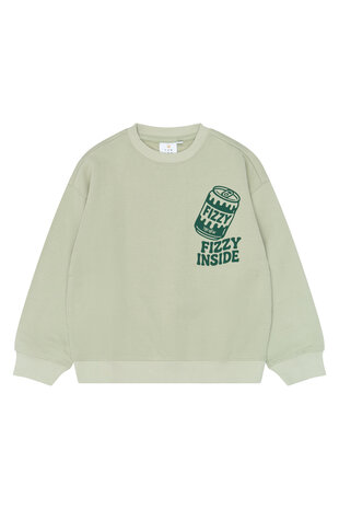 The New Valentino OS Sweatshirt-Mineral Gray The New Valentino OS Sweatshirt-Mineral Gray