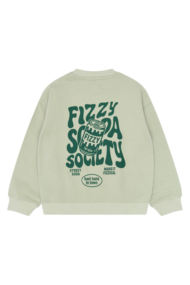 The New Valentino OS Sweatshirt-Mineral Gray The New Valentino OS Sweatshirt-Mineral Gray