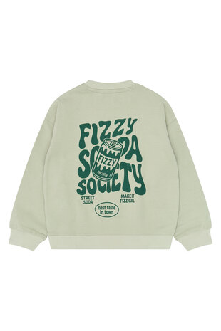 The New Valentino OS Sweatshirt-Mineral Gray The New Valentino OS Sweatshirt-Mineral Gray