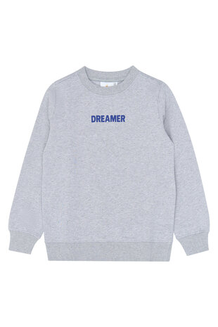 The New Villard Melange Sweatshirt Light Grey Melange