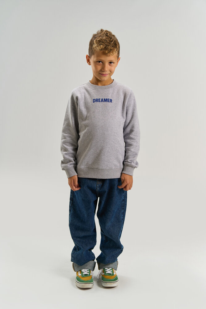 The New Villard Melange Sweatshirt Light Grey Melange