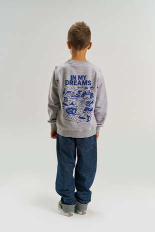 The New Villard Melange Sweatshirt Light Grey Melange