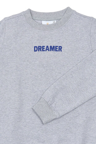 The New Villard Melange Sweatshirt Light Grey Melange
