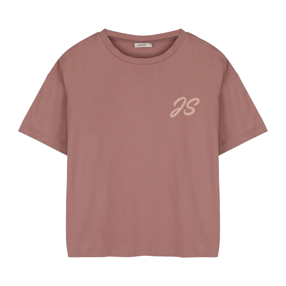 Jacky Sue Swirl Tee - Clay Pink Jacky Sue Swirl Tee - Clay Pink
