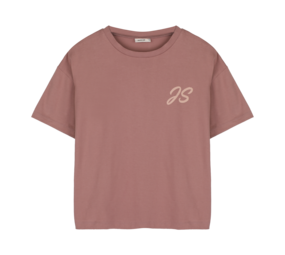 Jacky Sue Swirl Tee - Clay Pink