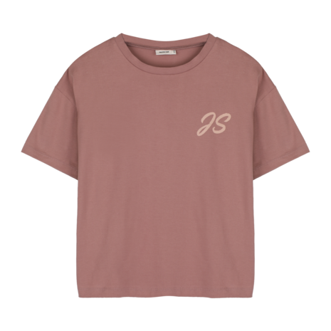 Jacky Sue Swirl Tee - Clay Pink