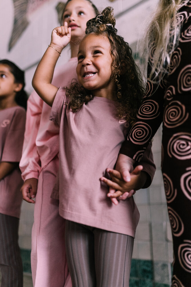 Jacky Sue Swirl Tee - Clay Pink Jacky Sue Swirl Tee - Clay Pink