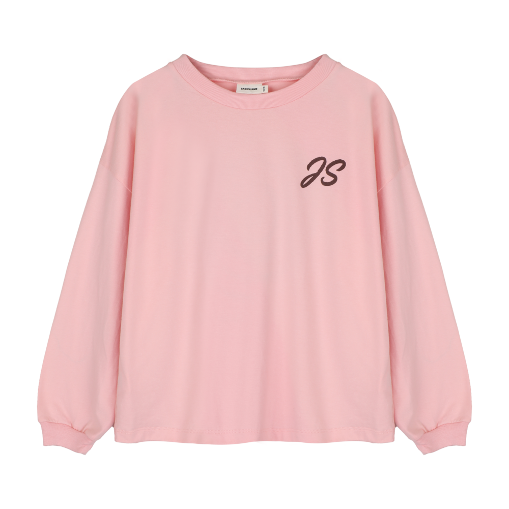 Jacky Sue Swirl Longsleeve - Soft Peach Pink Jacky Sue Swirl Longsleeve - Soft Peach Pink