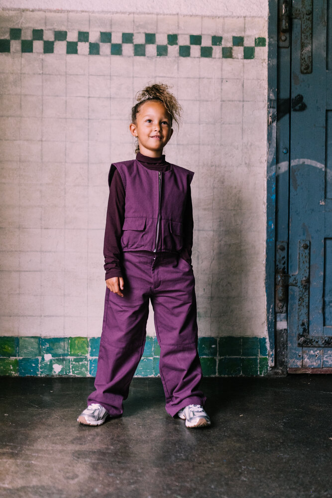 Jacky Sue Lena Pants - Deep Burgundy