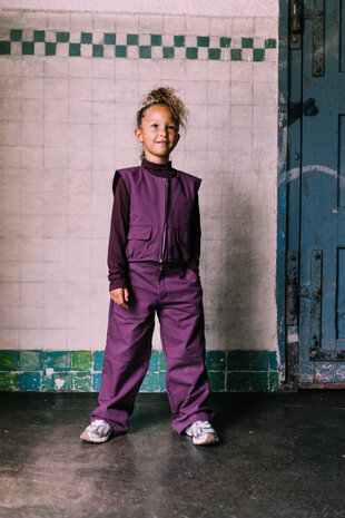 Jacky Sue Lena Pants - Deep Burgundy