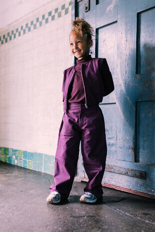 Jacky Sue Lena Pants - Deep Burgundy