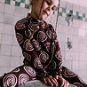 Jacky Sue Lewis Top - Chocolate Swirl