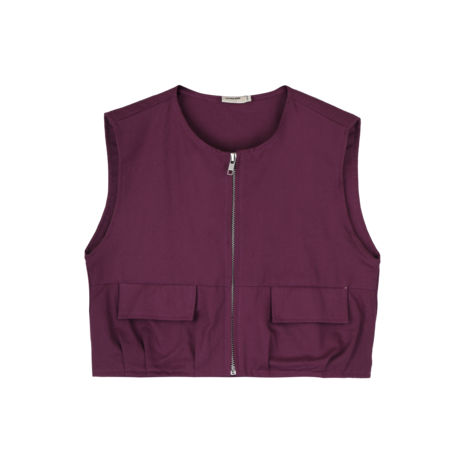 Jacky Sue Belle Vest - Deep Burgundy