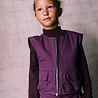 Jacky Sue Belle Vest - Deep Burgundy