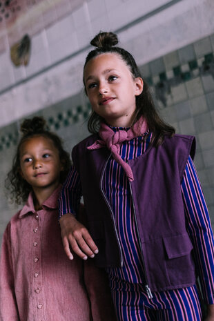 Jacky Sue Belle Vest - Deep Burgundy