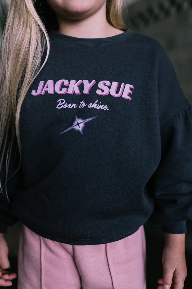 Jacky Sue Shine Sweater - Dark Grey