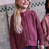 Jacky Sue Lovi Hand Knitted Cardigan - Vintage Pink Jacky Sue Lovi Hand Knitted Cardigan - Vintage Pink