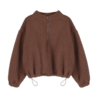 Jacky Sue Teddy Sweater - Fuffy Chocolate Jacky Sue Teddy Sweater - Fuffy Chocolate