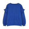 Jacky Sue Lois Ruffle Sweater - Cobalt Blue