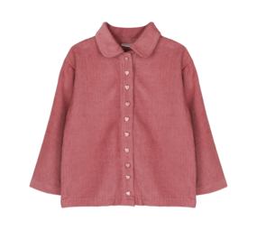 Jacky Sue Mimi Overshirt - Salmon Corduroy