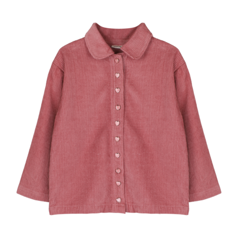 Jacky Sue Mimi Overshirt - Salmon Corduroy Jacky Sue Mimi Overshirt - Salmon Corduroy