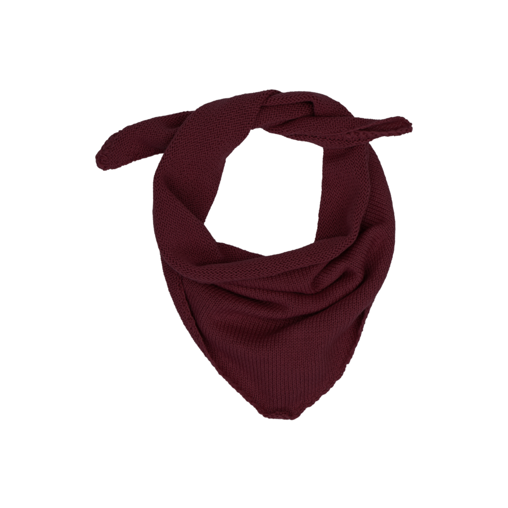 Jacky Sue Triangle Scarf - Classic Burgundy Jacky Sue Triangle Scarf - Classic Burgundy