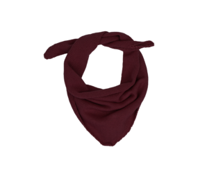Jacky Sue Triangle Scarf - Classic Burgundy