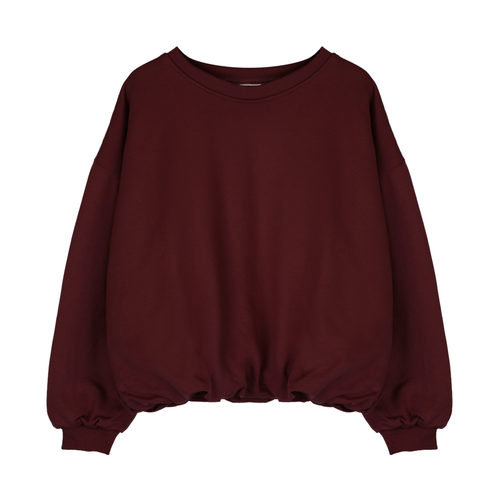 Jacky Sue Uma Balloon Sweater - Burgundy