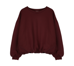 Jacky Sue Uma Balloon Sweater - Burgundy