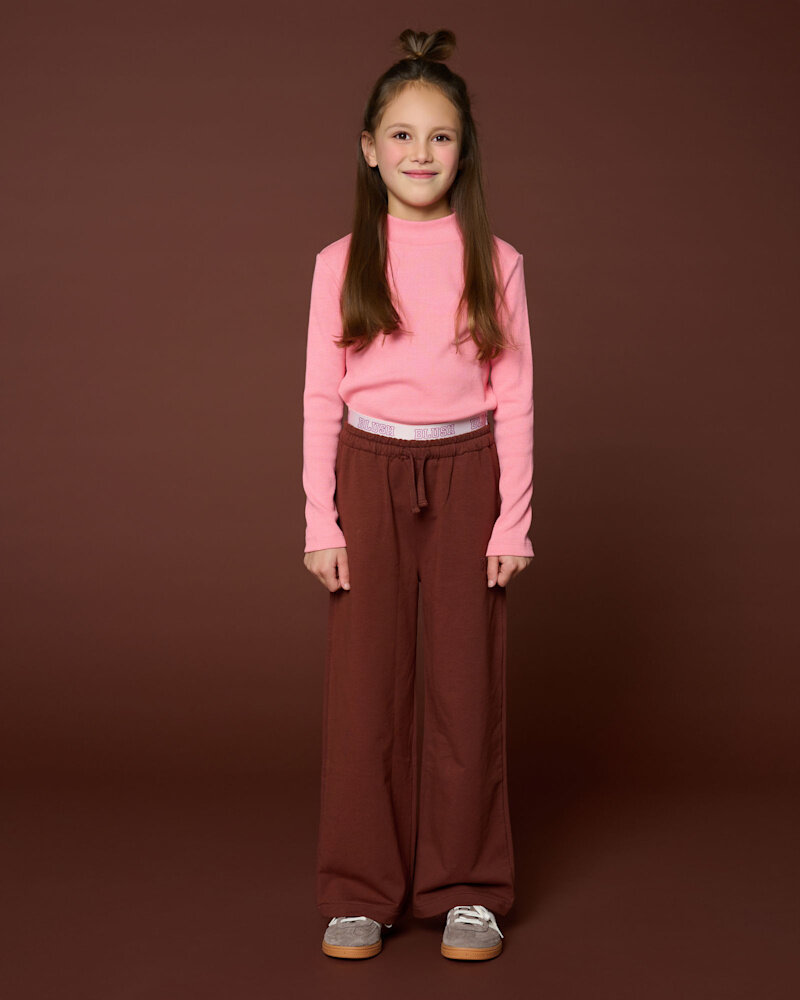 Petit Blush Broek Wide Leg Brown Petit Blush Broek Wide Leg Brown