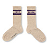 Petit Blush Sokken Beige Purple Petit Blush Sokken Beige Purple