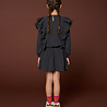Petit Blush Blouse Romantic Ruffle Dark Grey Petit Blush Blouse Romantic Ruffle Dark Grey