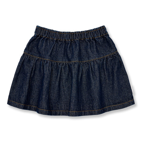Petit Blush Rokje Denim Ruffle Dark Blue Petit Blush Rokje Denim Ruffle Dark Blue