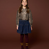 Petit Blush Rokje Denim Ruffle Dark Blue Petit Blush Rokje Denim Ruffle Dark Blue