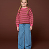 Petit Blush Easy Sweater Stripe Pink Brown Petit Blush Easy Sweater Stripe Pink Brown