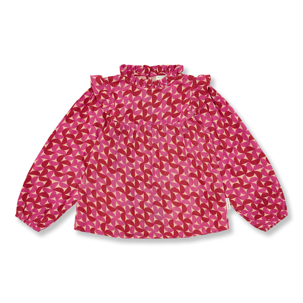 Petit Blush Blouse Nina Grafic Multi Color Petit Blush Blouse Nina Grafic Multi Color