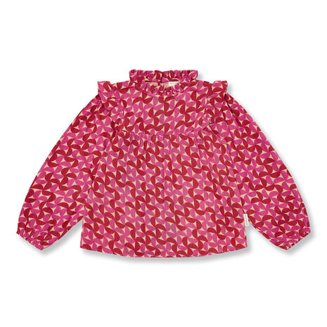Petit Blush Blouse Nina Grafic Multi Color Petit Blush Blouse Nina Grafic Multi Color