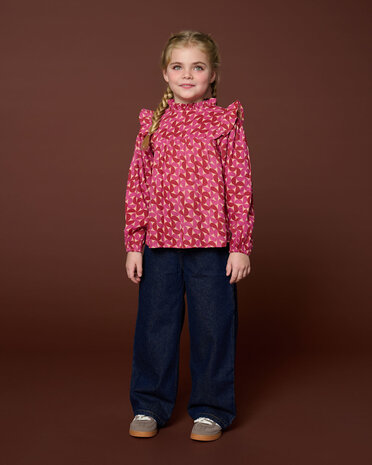 Petit Blush Blouse Nina Grafic Multi Color Petit Blush Blouse Nina Grafic Multi Color
