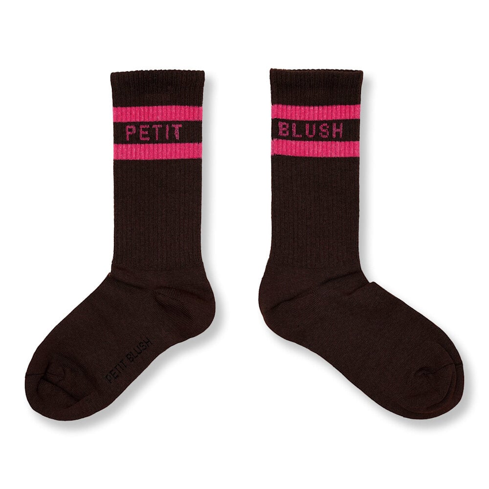 Petit Blush Sokkken Brown Pink Petit Blush Sokkken Brown Pink