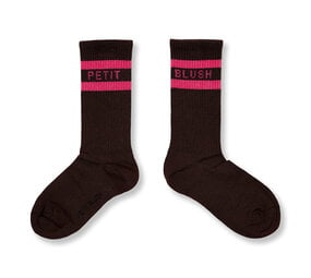 Petit Blush Sokkken Brown Pink