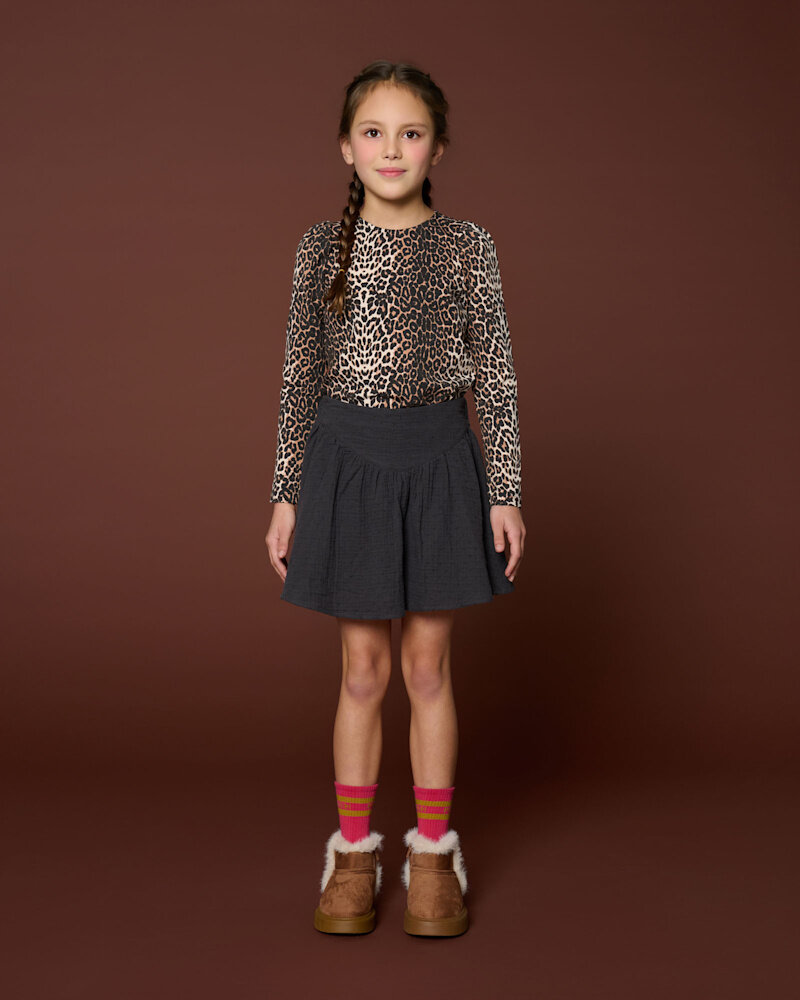 Petit Blush Rokje Romantic Dark Grey Petit Blush Rokje Romantic Dark Grey