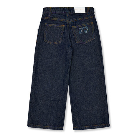 Petit Blush Jeans Wide Leg Dark Blue Petit Blush Jeans Wide Leg Dark Blue