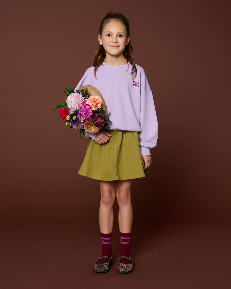 Petit Blush Sweater Luca Purple Rose Petit Blush Sweater Luca Purple Rose