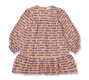 Petit Blush Jurk Bisous Cork Purple