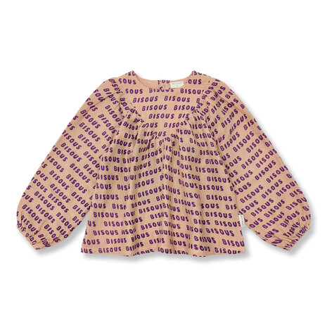 Petit Blush Blouse Kate Bisous Cork Purple Petit Blush Blouse Kate Bisous Cork Purple