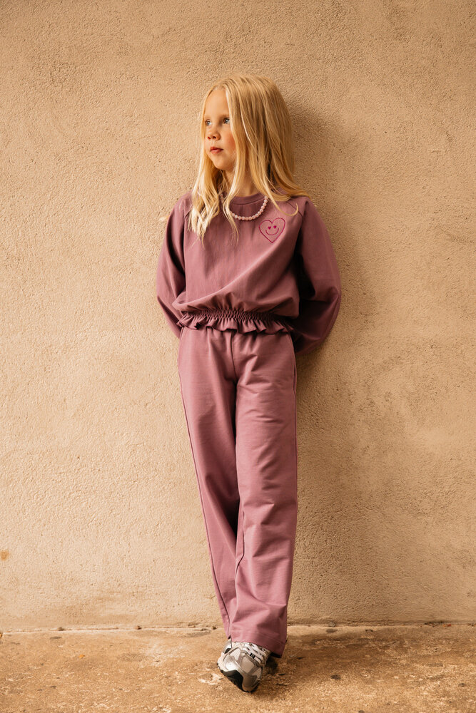 The littlecuties Broek Jo Old Lilac