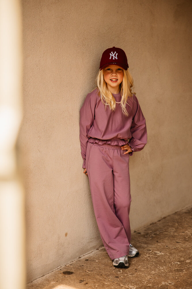 The littlecuties Broek Jo Old Lilac