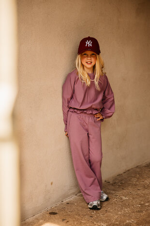 The littlecuties Broek Jo Old Lilac