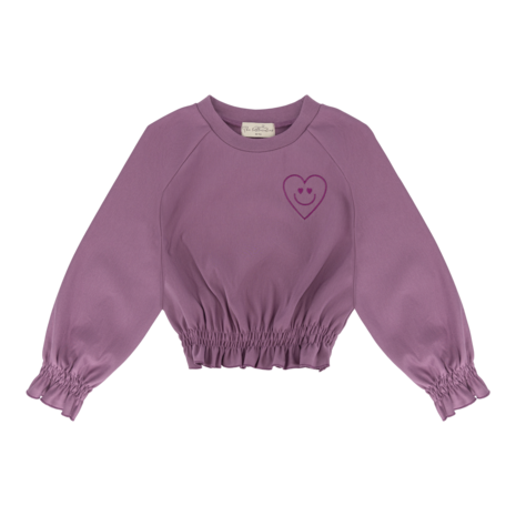 The littlecuties Top Ivory Old Lilac