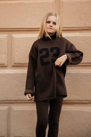 The littlecuties Legging Chocolate Brown